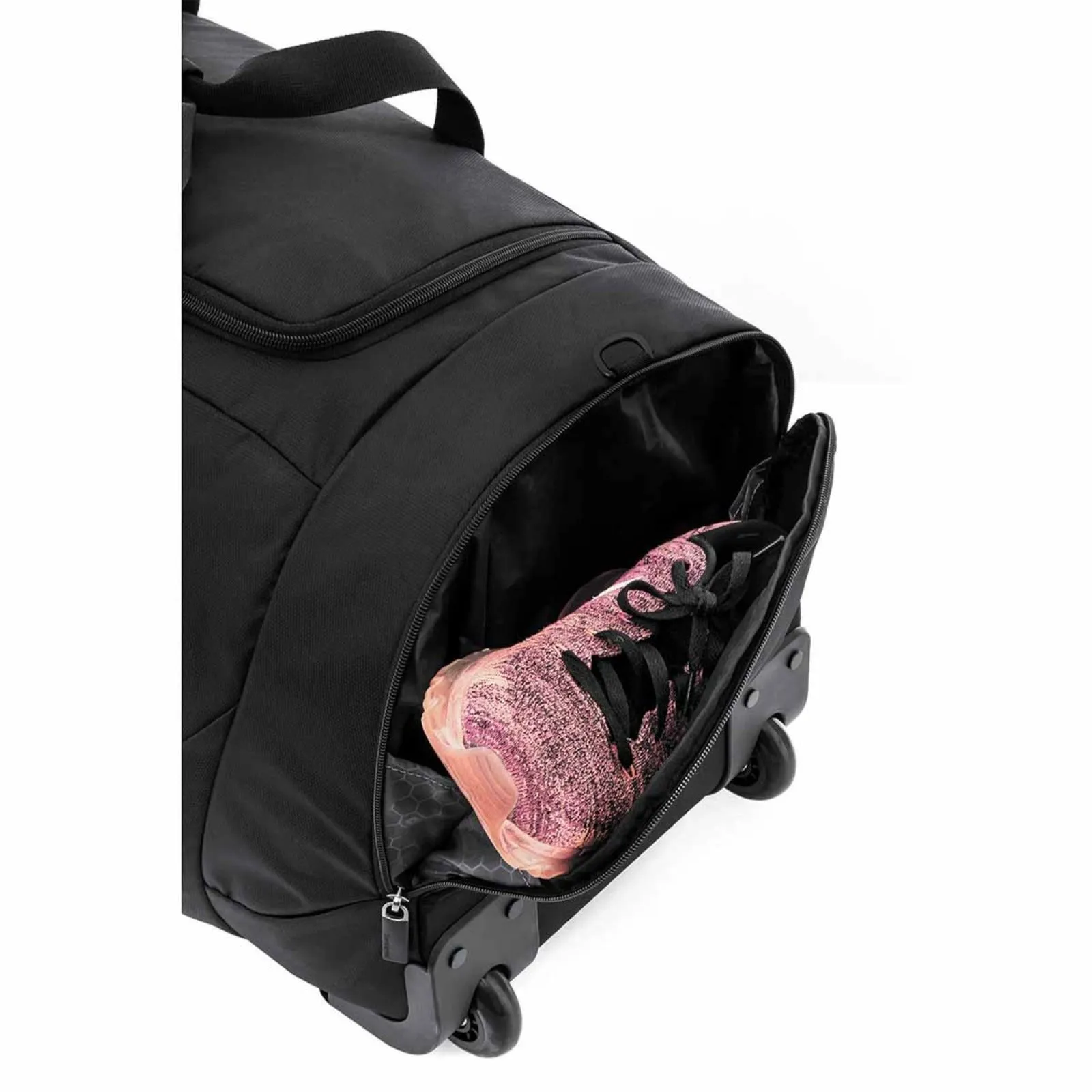 Samsonite Albi 55cm Duffel On Wheels Black