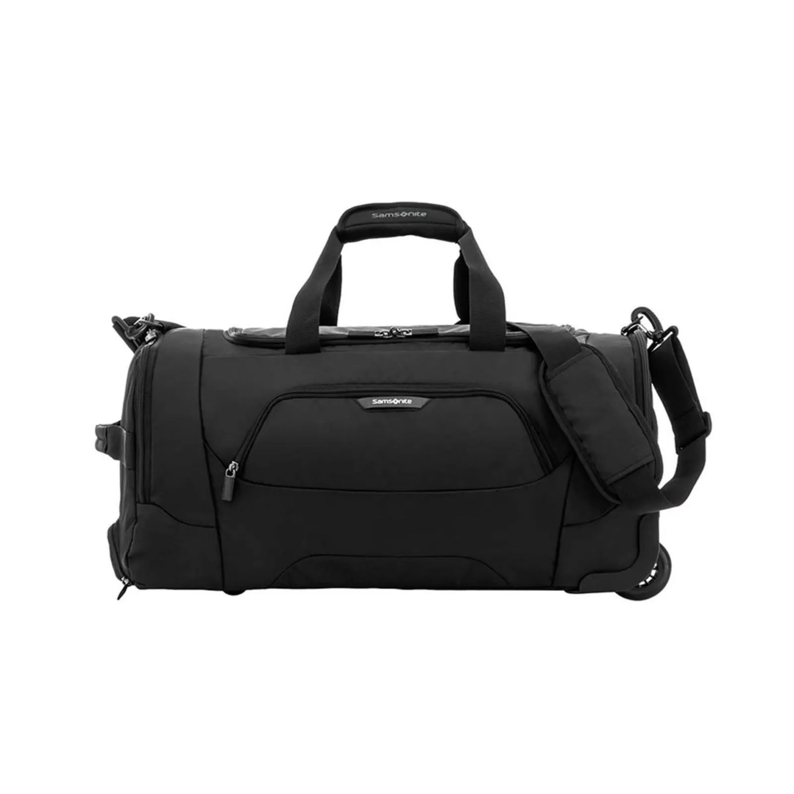 Samsonite Albi 55cm Duffel On Wheels Black