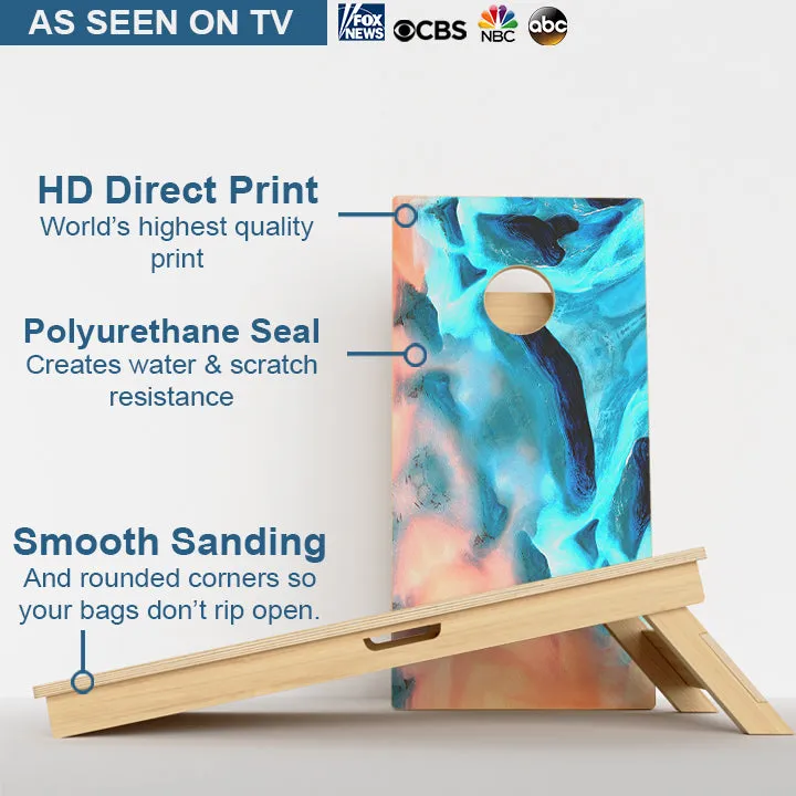 Sand Painting Professional Cornhole Boards