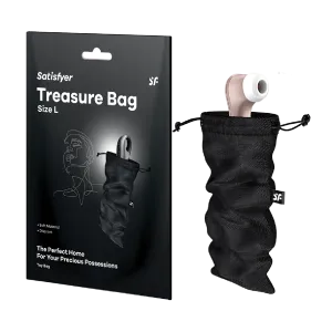 Satisfyer Treasure Bag L - Black