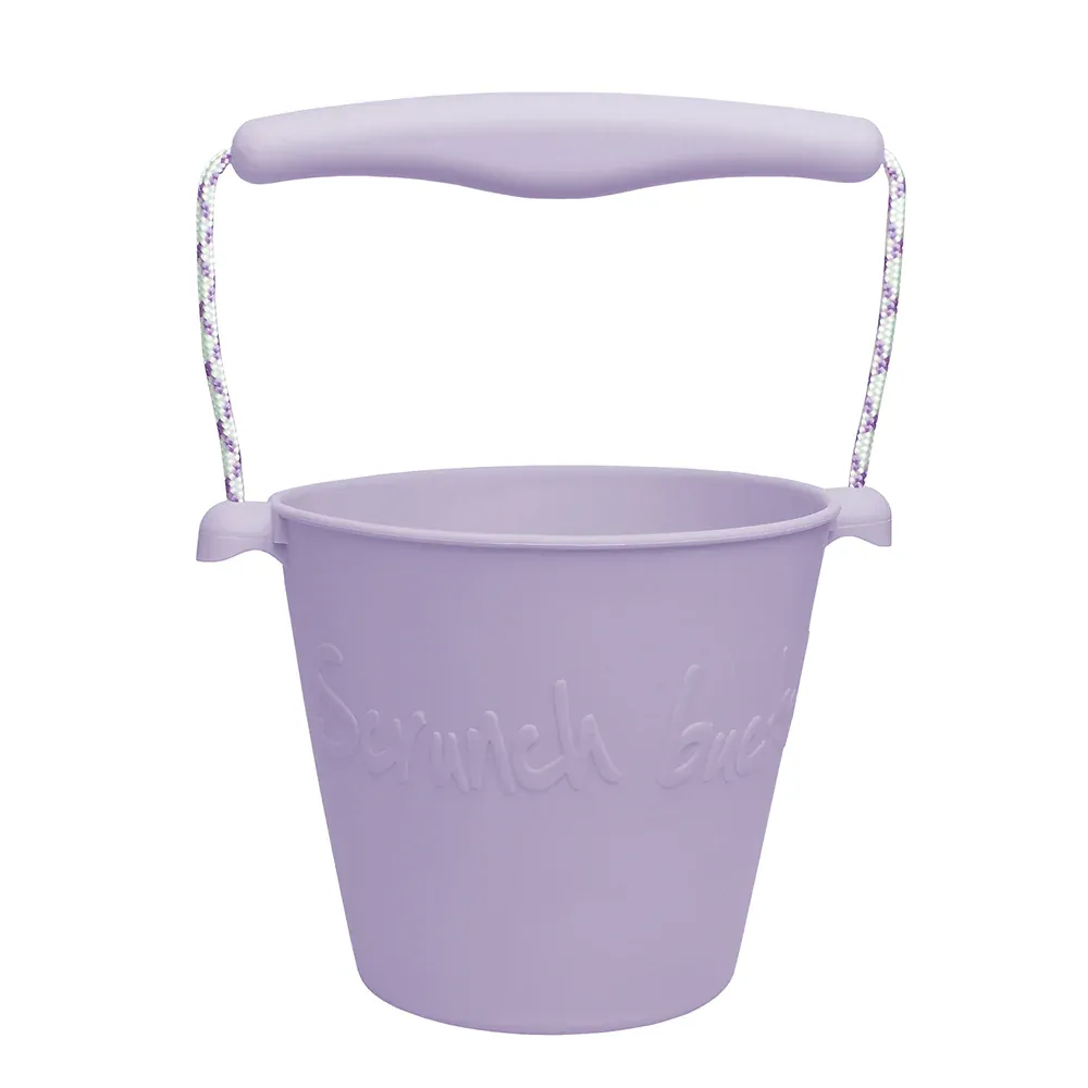 Scrunch Silicone Bucket Light Purple - Roll it, Fold it, Scrunch it!