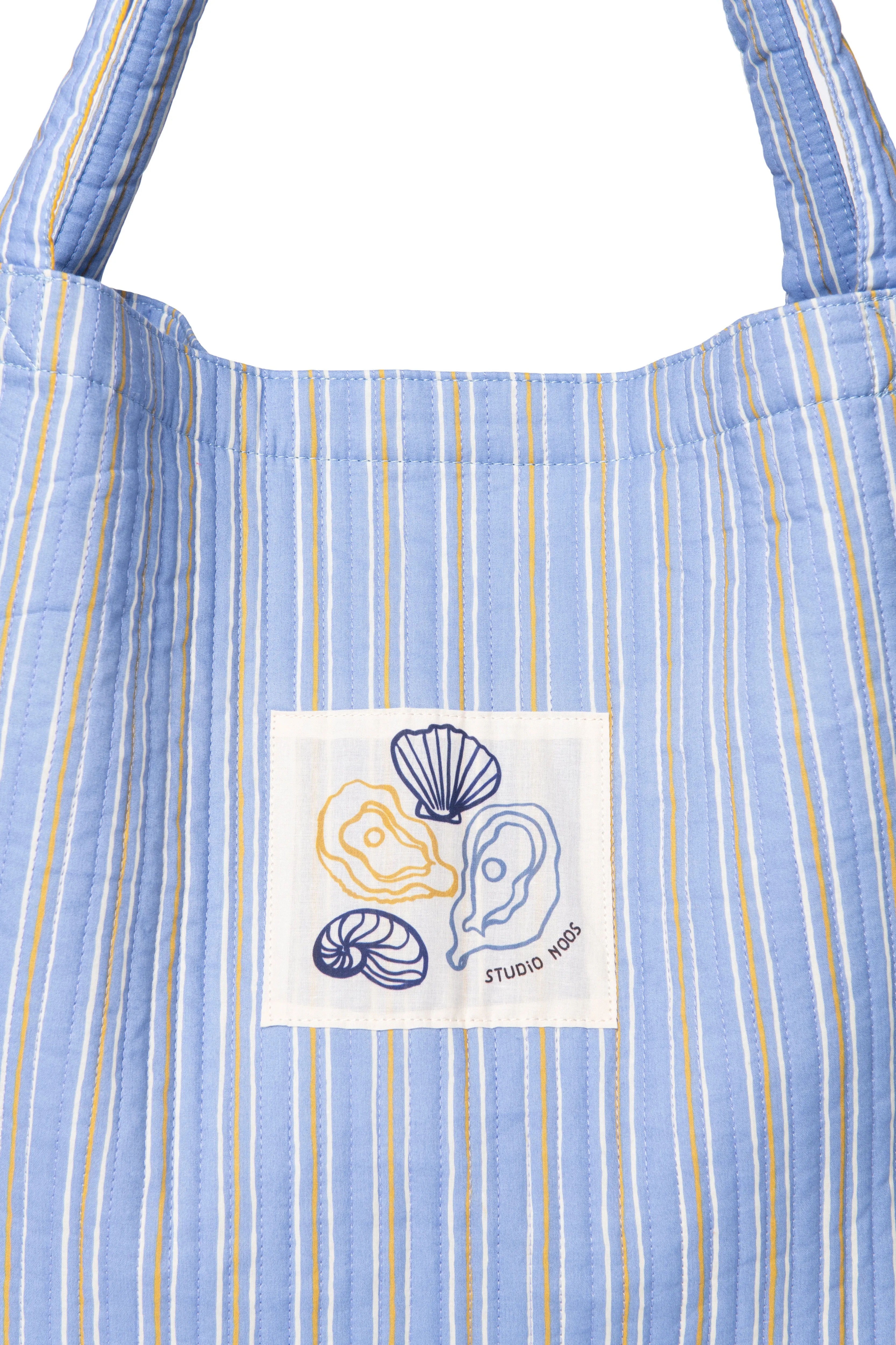 Serenity Cotton Striped Mom Bag