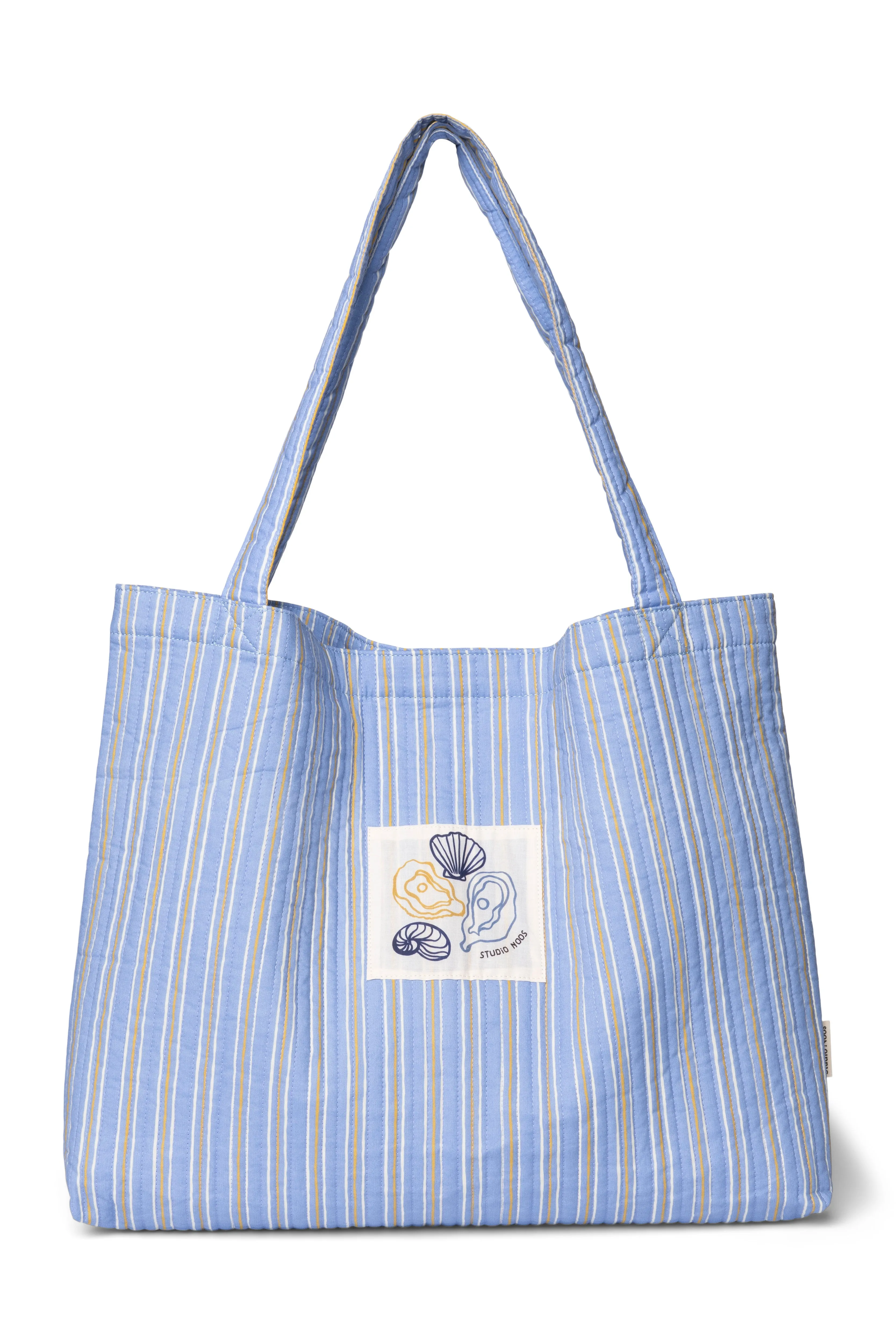 Serenity Cotton Striped Mom Bag