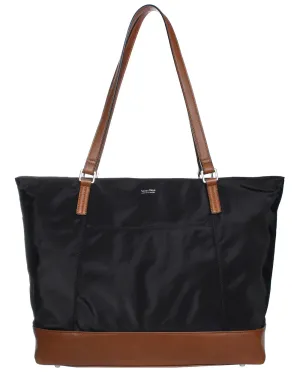 SevenDays Nylon RFID Tote with Eco Trim