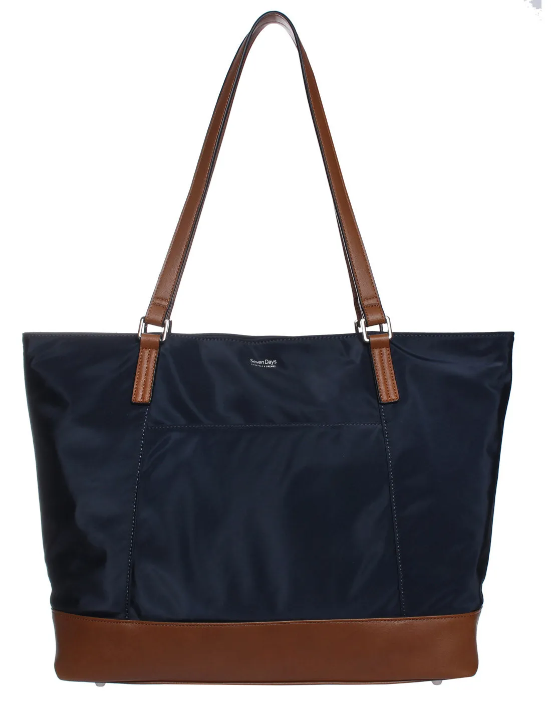 SevenDays Nylon RFID Tote with Eco Trim