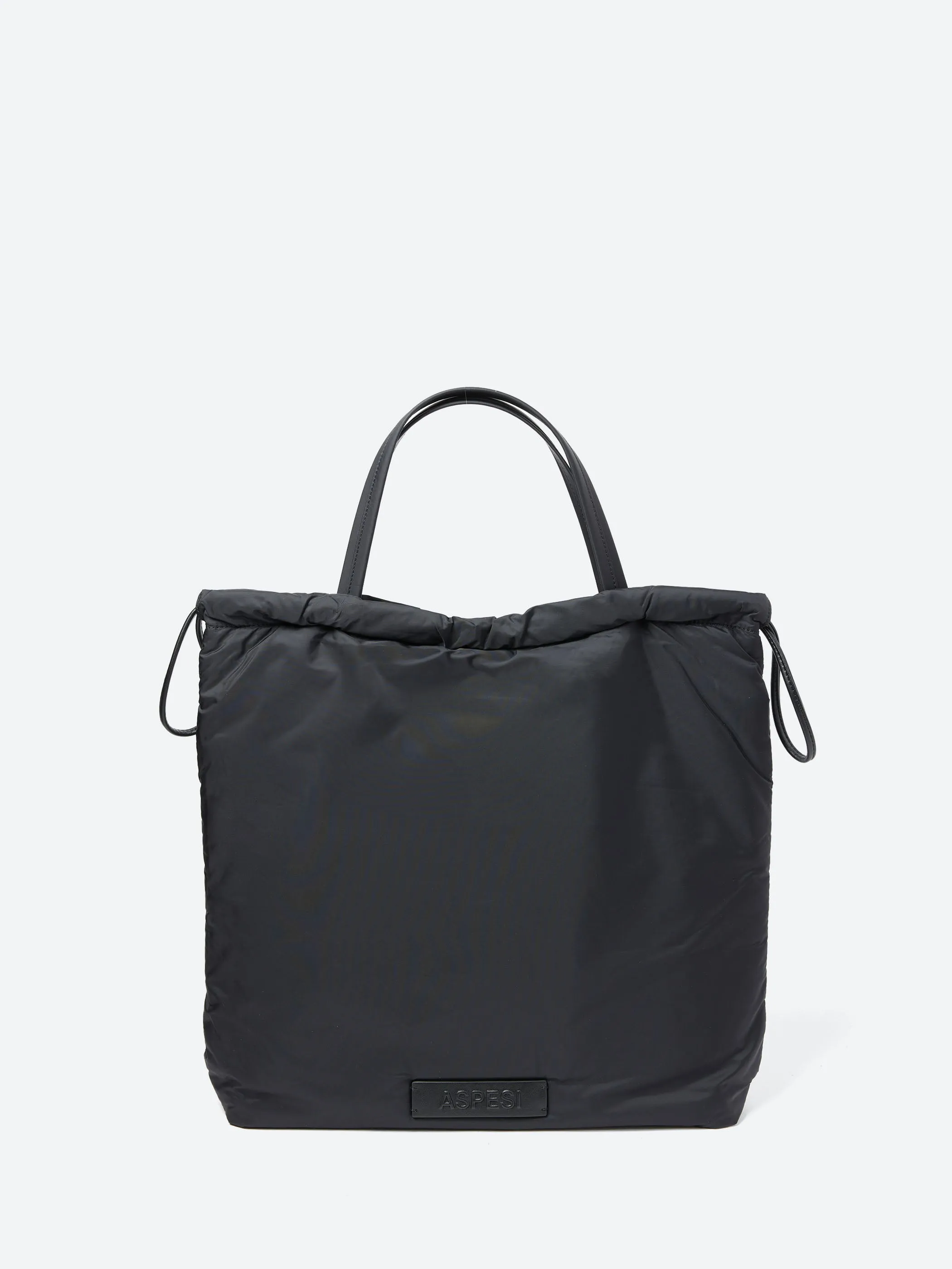 Shopper with Drawstring