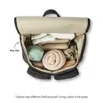 Signature Nappy Backpack - Oat Dimple Vegan Leather