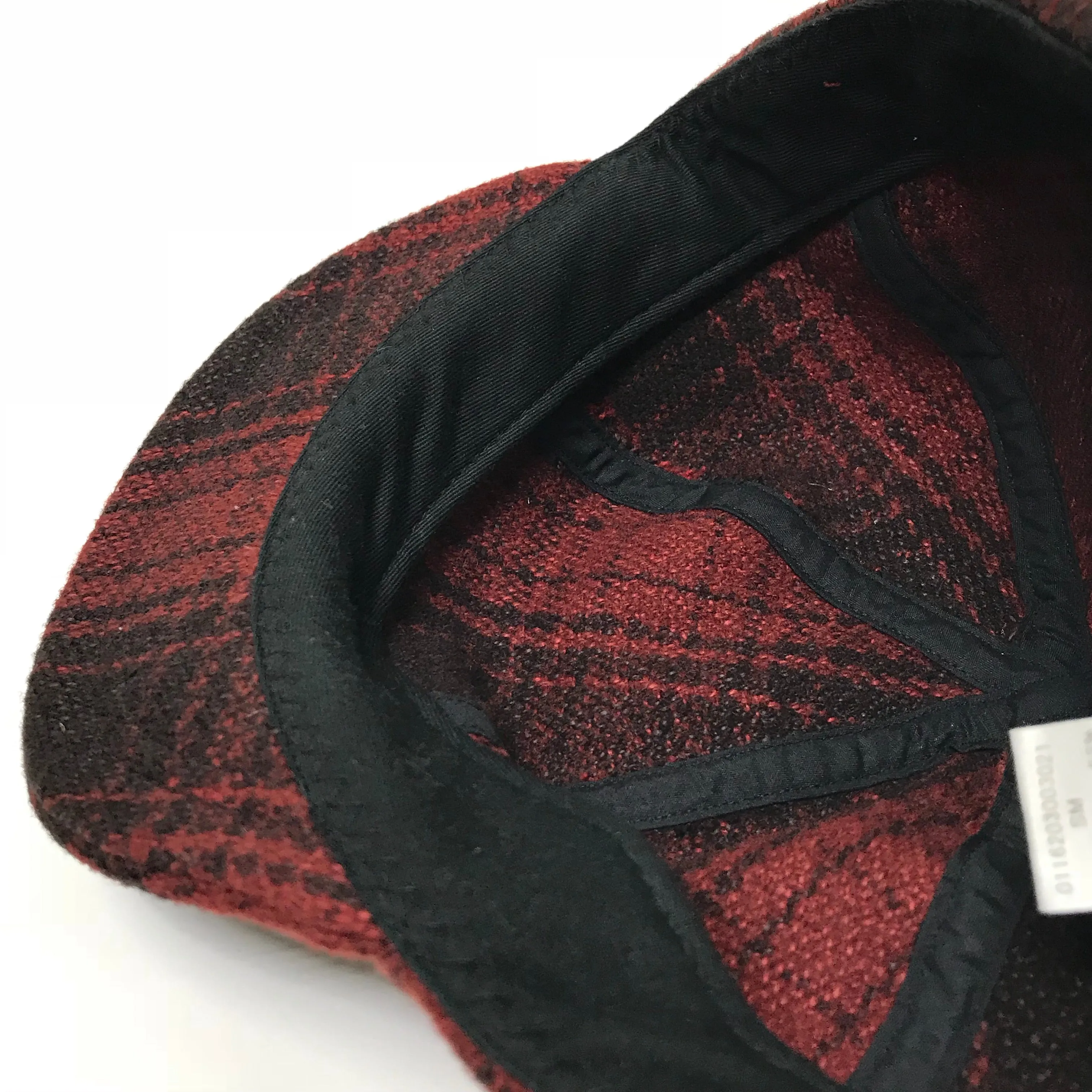 [S/M] Visvim Honus Cap Buffalo Check Red
