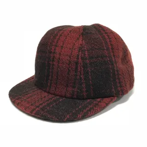 [S/M] Visvim Honus Cap Buffalo Check Red
