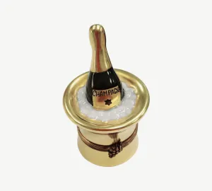 Small Champagne in Gold Bucket