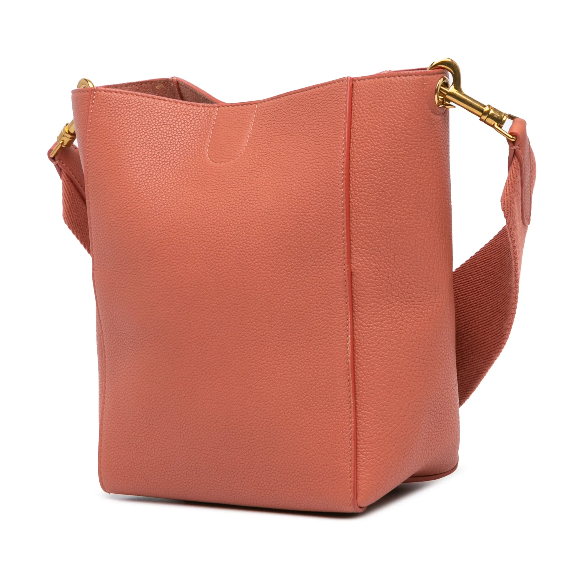 Small Leather Seau Sangle