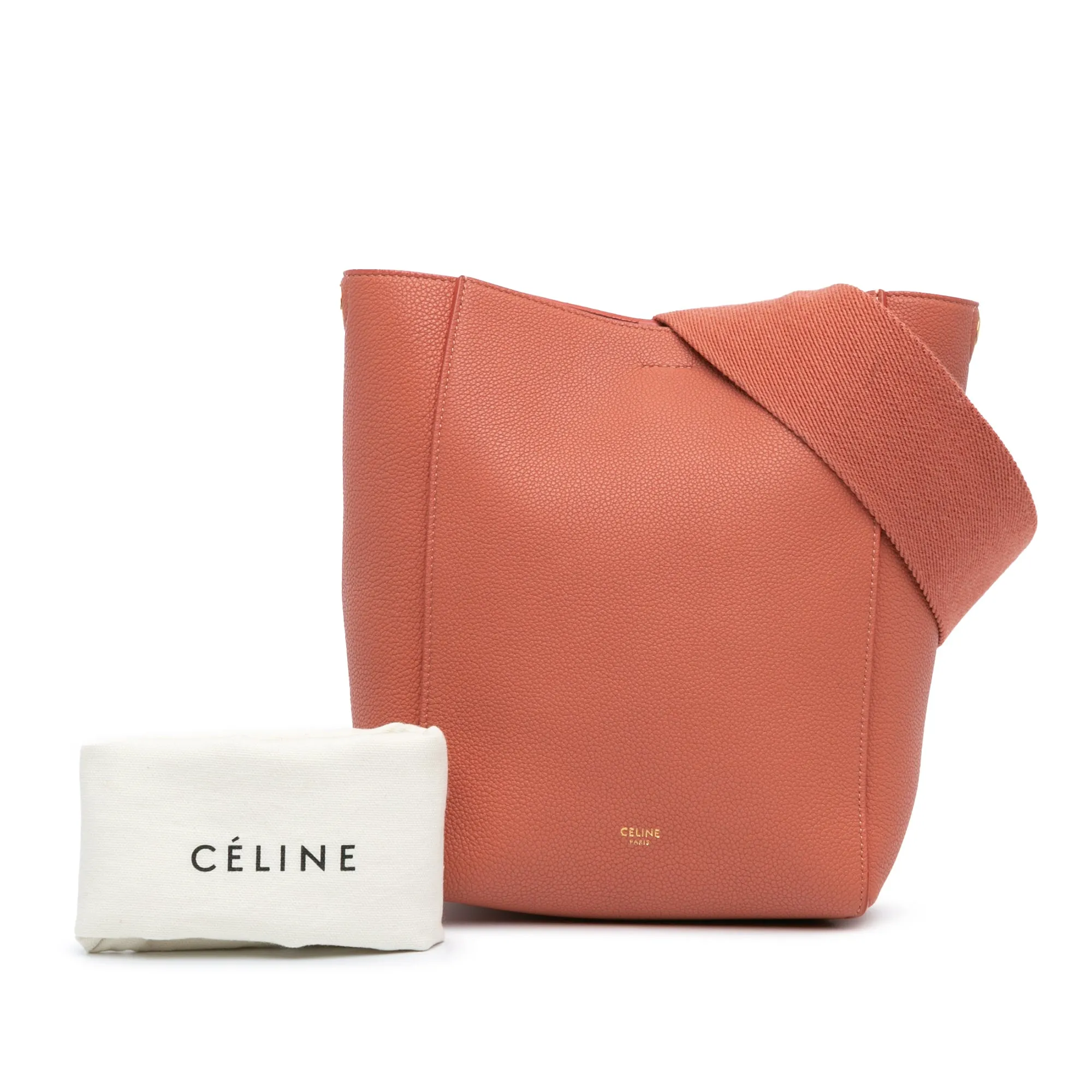 Small Leather Seau Sangle