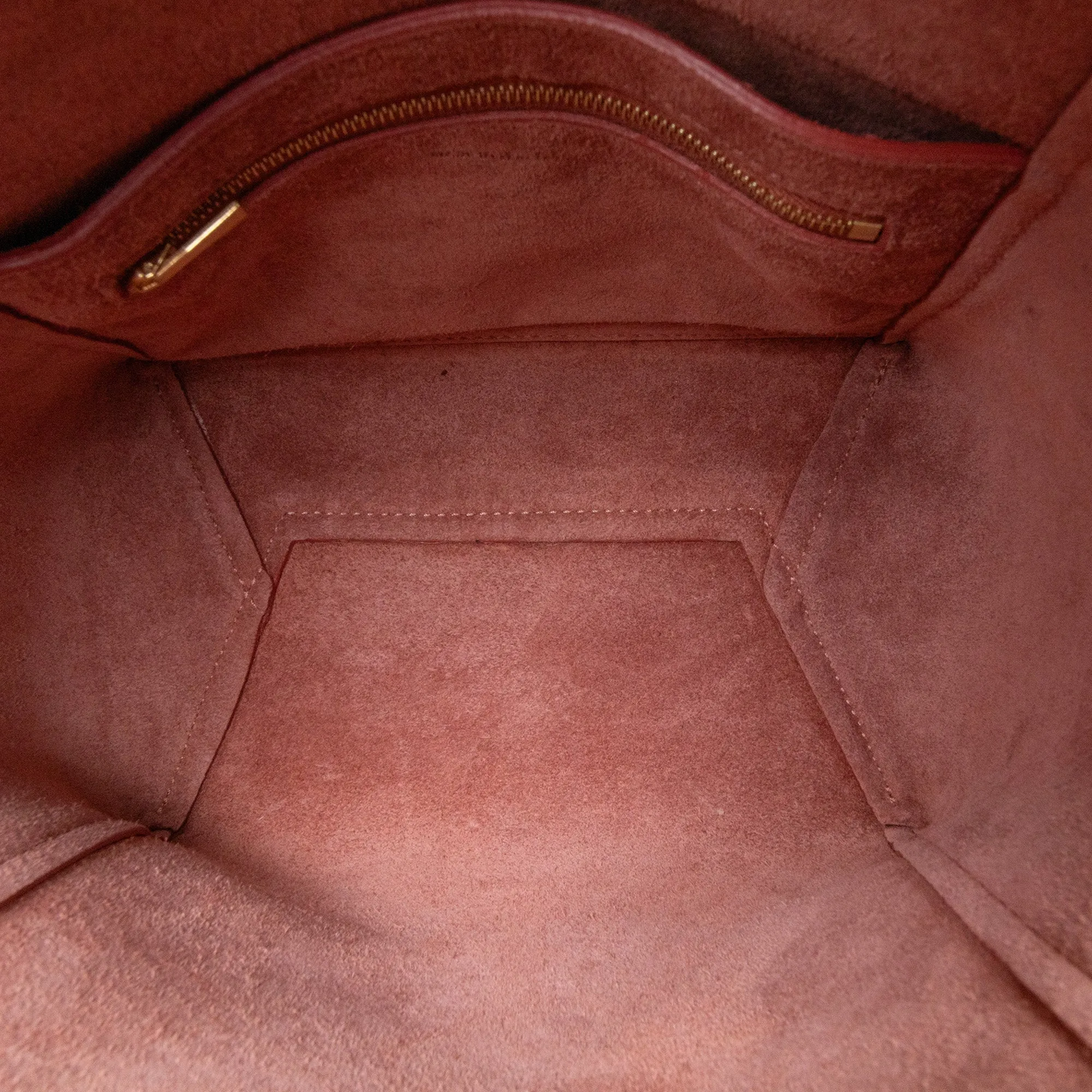 Small Leather Seau Sangle
