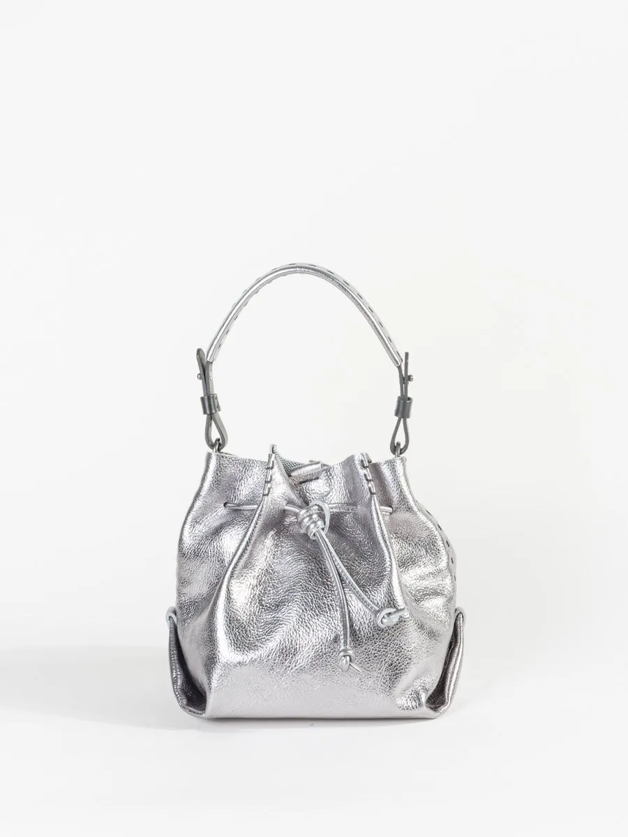 small magnolia bag - metal brina