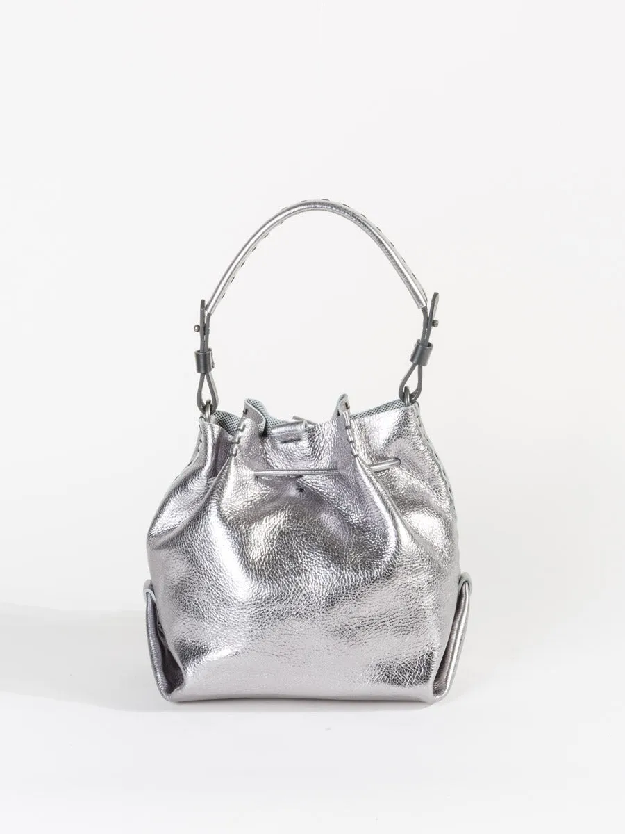 small magnolia bag - metal brina