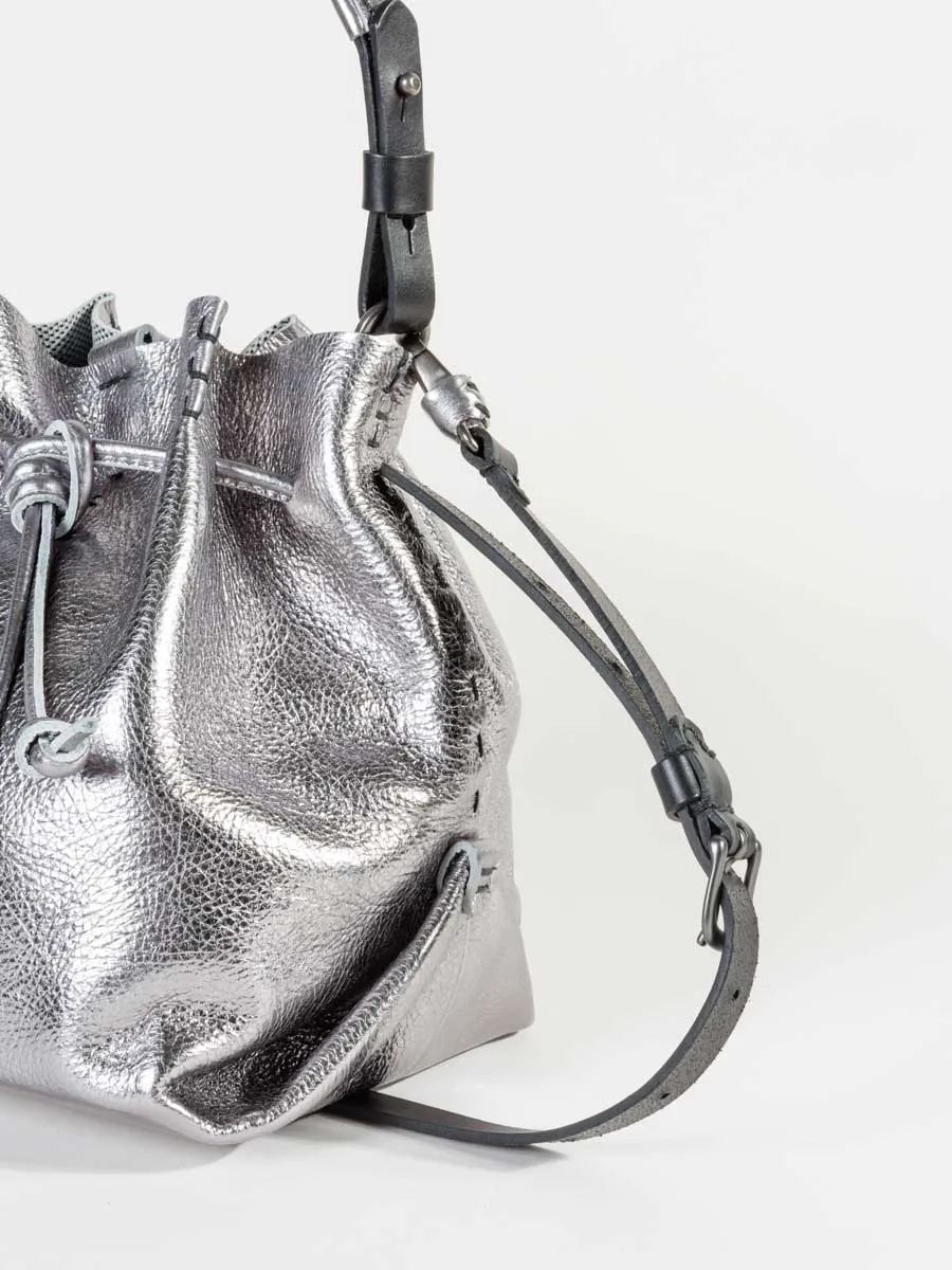 small magnolia bag - metal brina