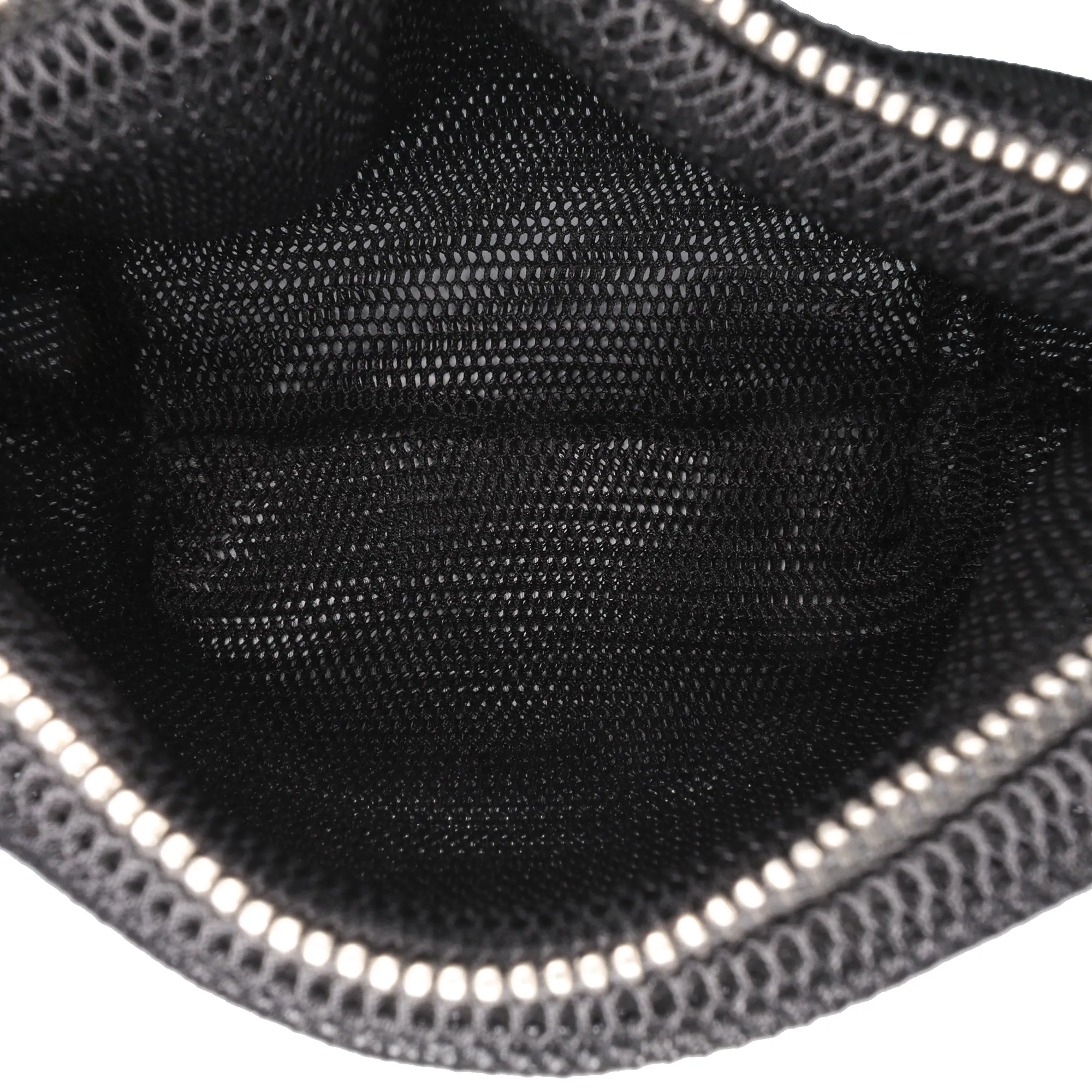 Small PVC and Crumpled Calfskin Camellia Coco Bucket Bag