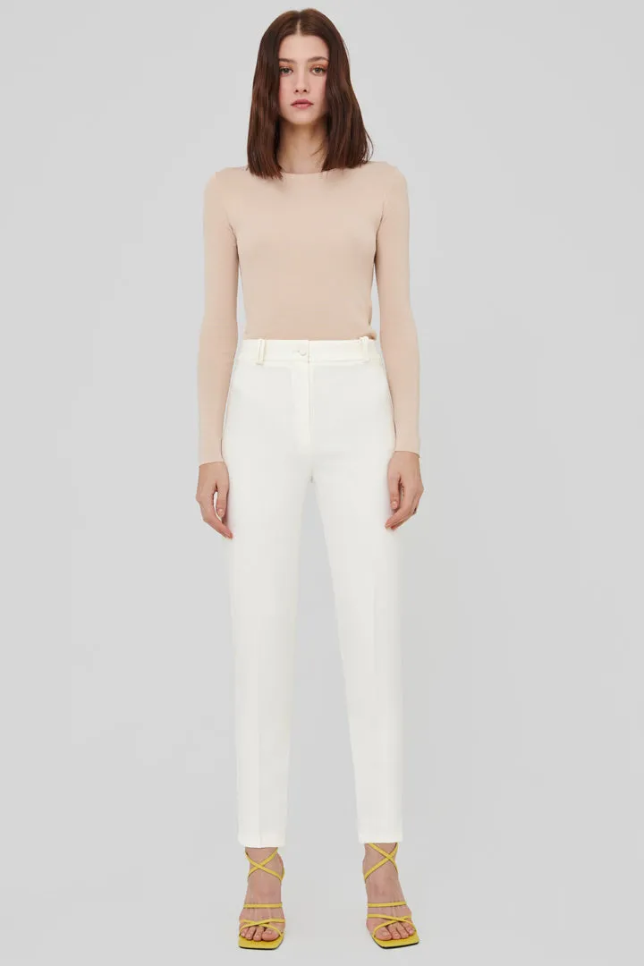 Smoking Suit in Creme by Hebe Studio - RENTAL