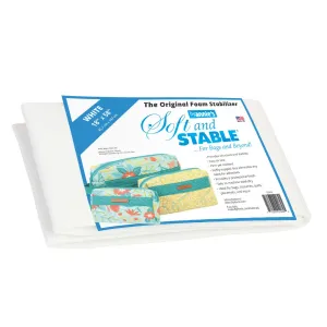 Soft and Stable Foam Stabilizer by ByAnnie - White 18" x 58"