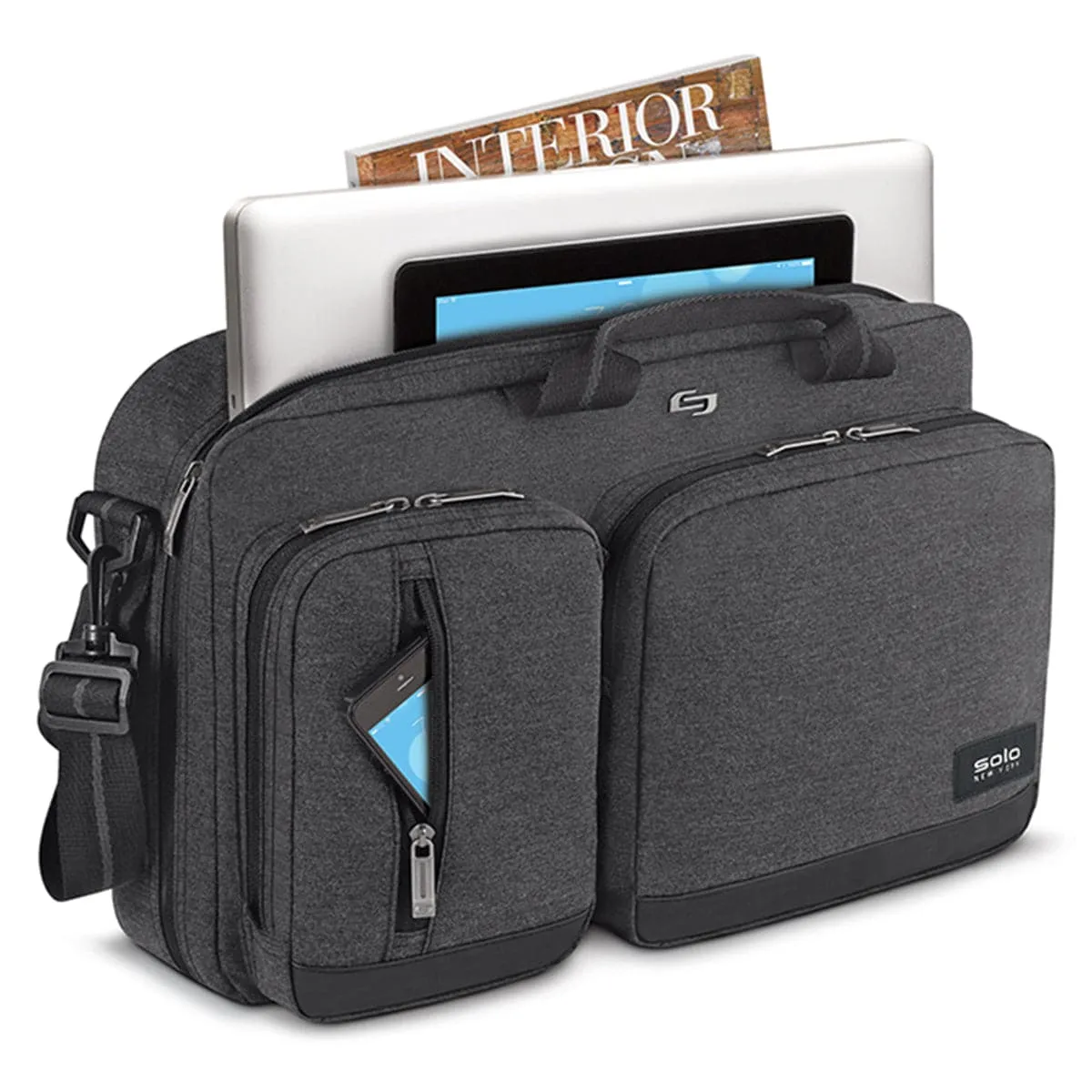 Solo Downtown Duane Hybrid Briefcase