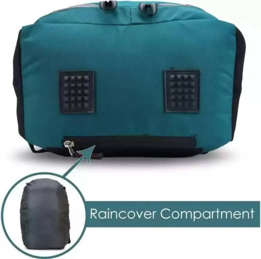 Spacy Unisex Laptop Backpack | 35L | Blue | Rain Cover