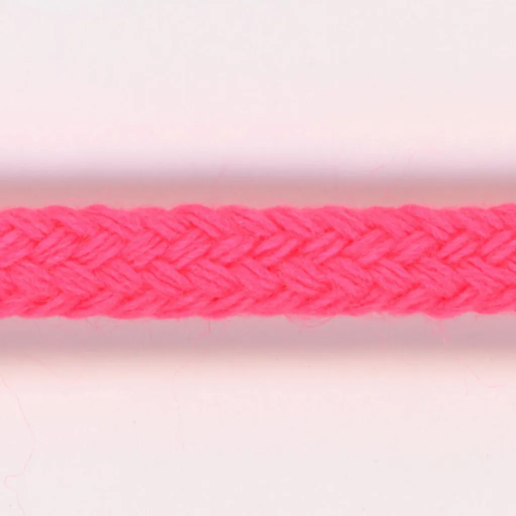 Spindle Cord #F81 Fluorescence Strawberry Pink