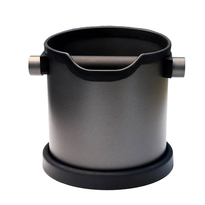 Stainless steel coffee grounds bucket