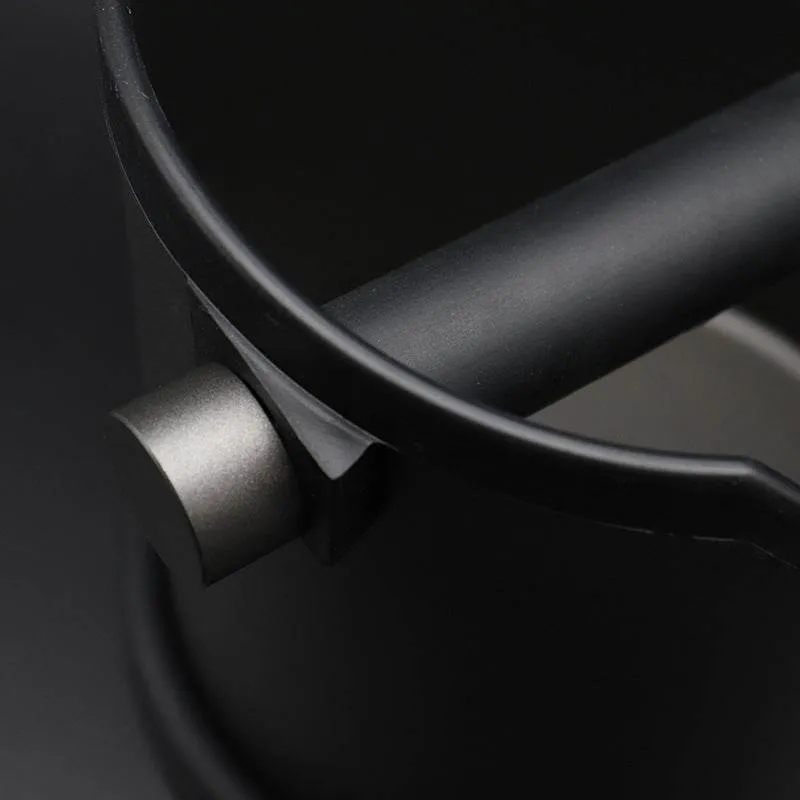 Stainless steel coffee grounds bucket