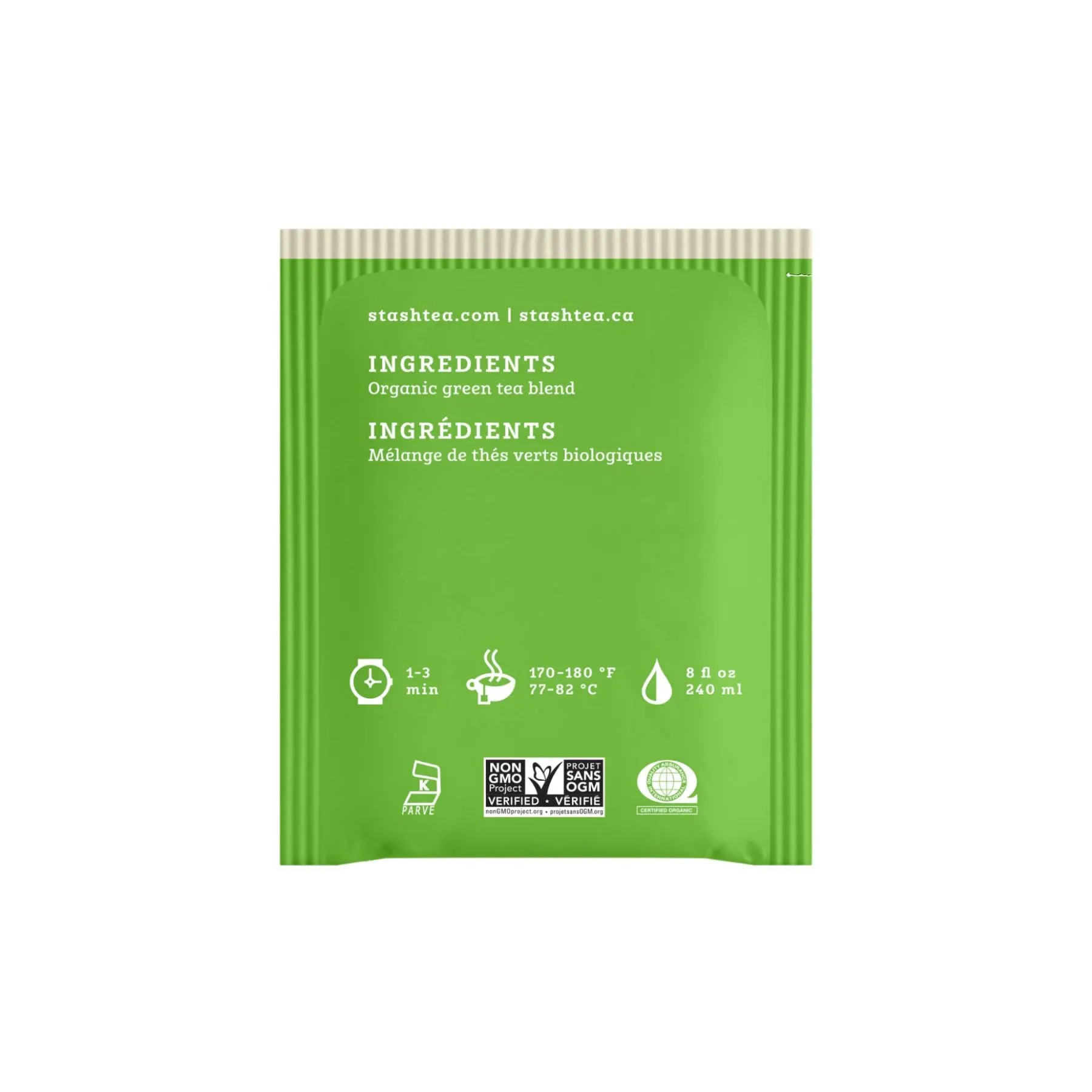 Stash Organic Premium Green Tea 16ct