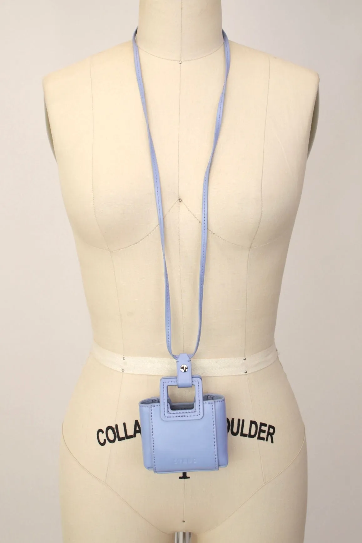 Staud 'Shirley' Micro Bag Necklace