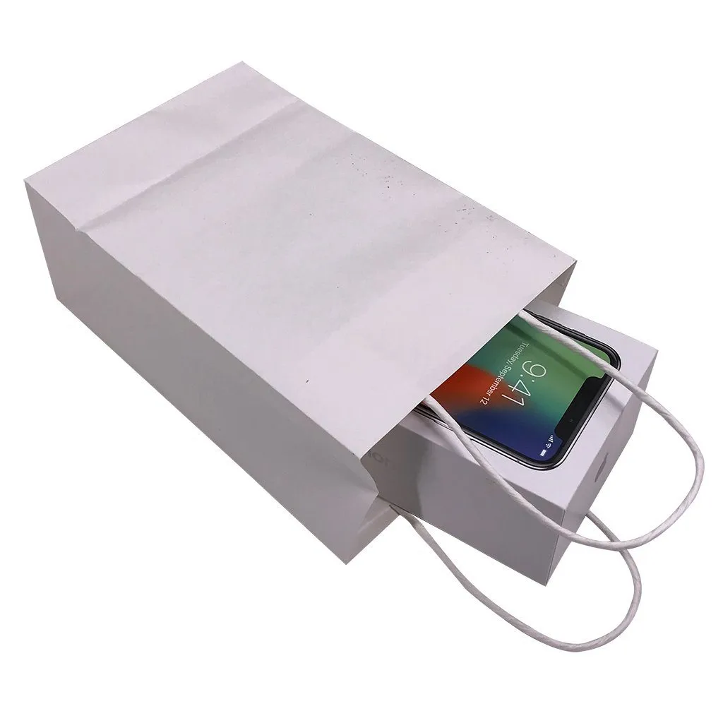 Stock Kraft Paper Carry Bag-Small(SKP-05T)