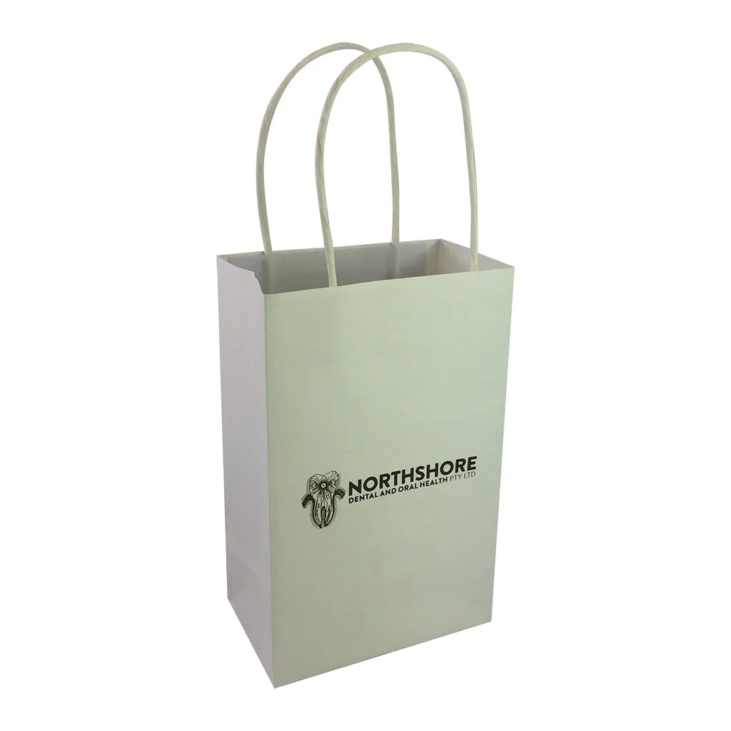 Stock Kraft Paper Carry Bag-Small(SKP-05T)