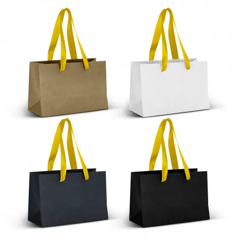 Stock Kraft Ribbon Handle Paper Bag-Small (SKP-21T)
