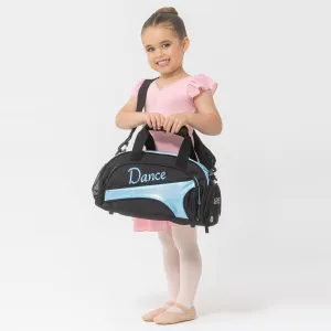 Studio 7 NEW Eco-Friendly Mini Duffel Bag - Black   Berry Glitter
