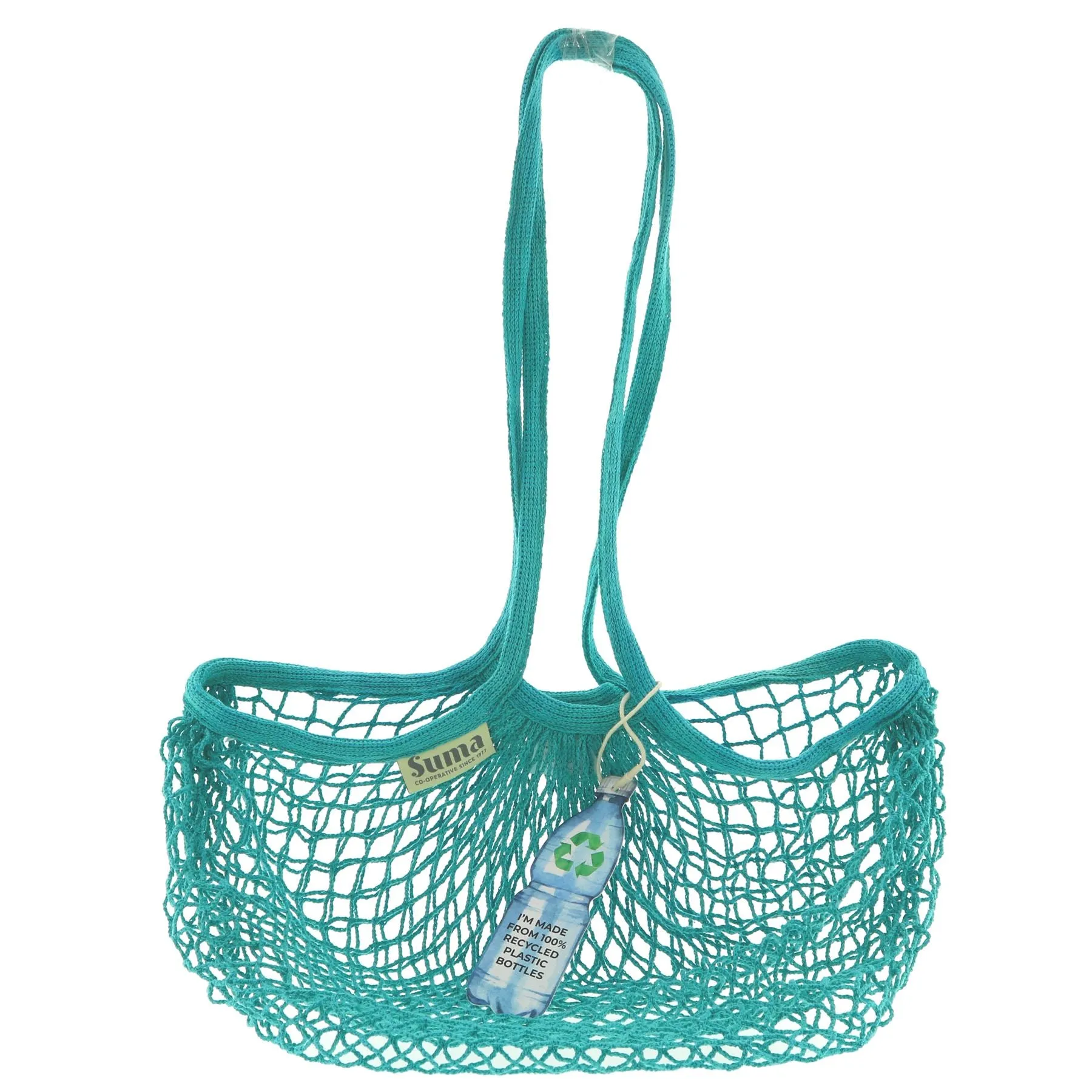 Suma | String Bag-Lg Handles-Teal | bag