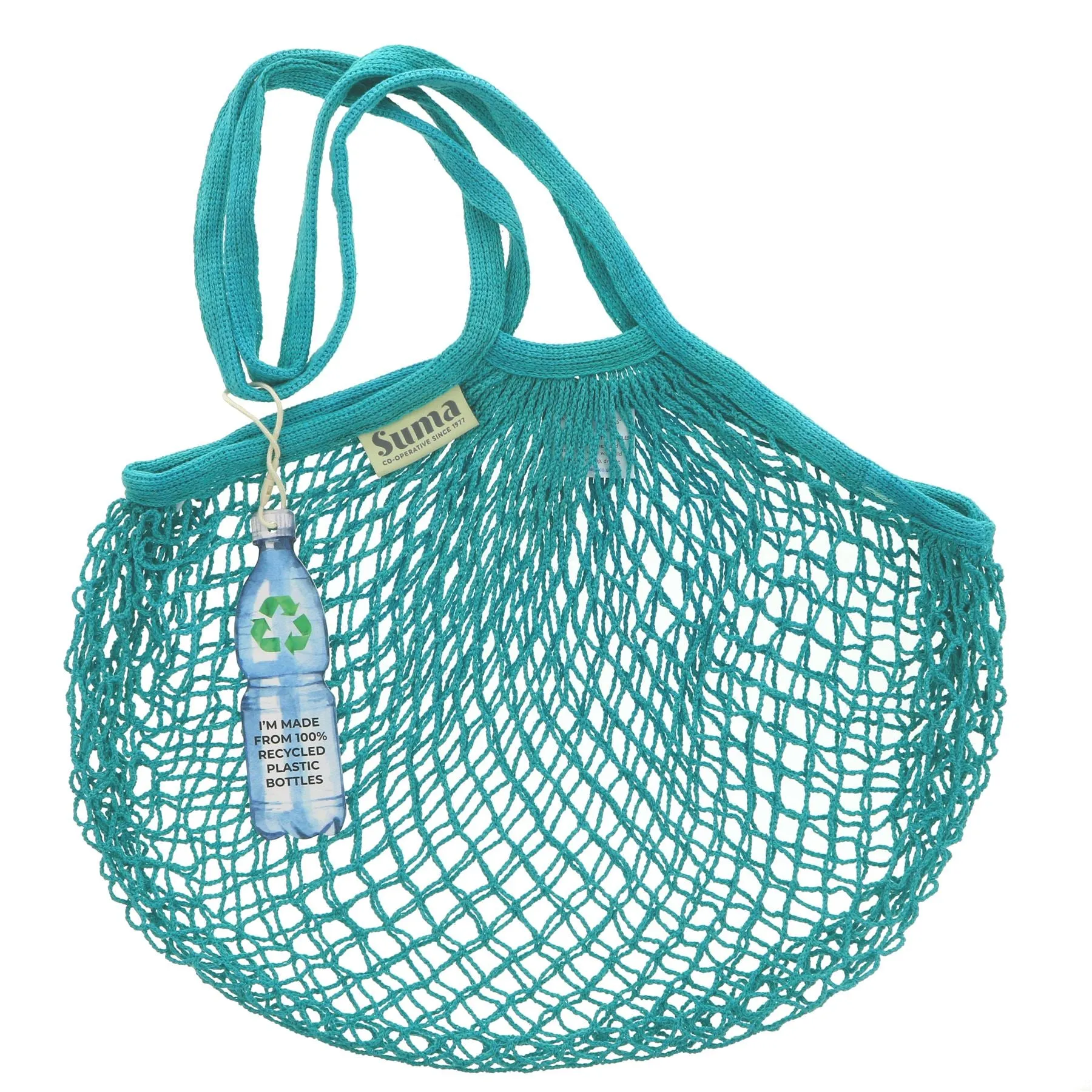 Suma | String Bag-Lg Handles-Teal | bag
