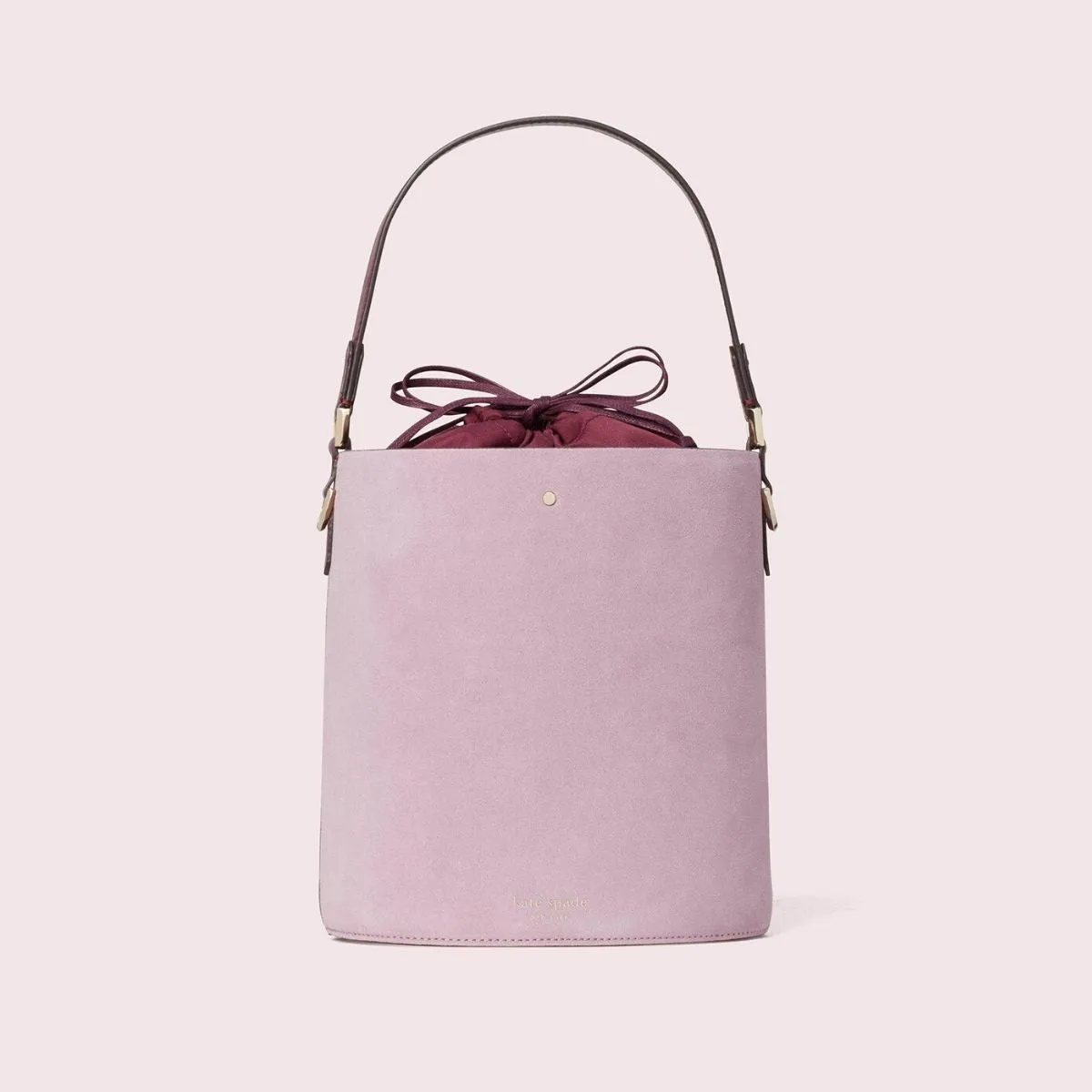 Suzy Suede Small Sweet Pea Bucket Bag