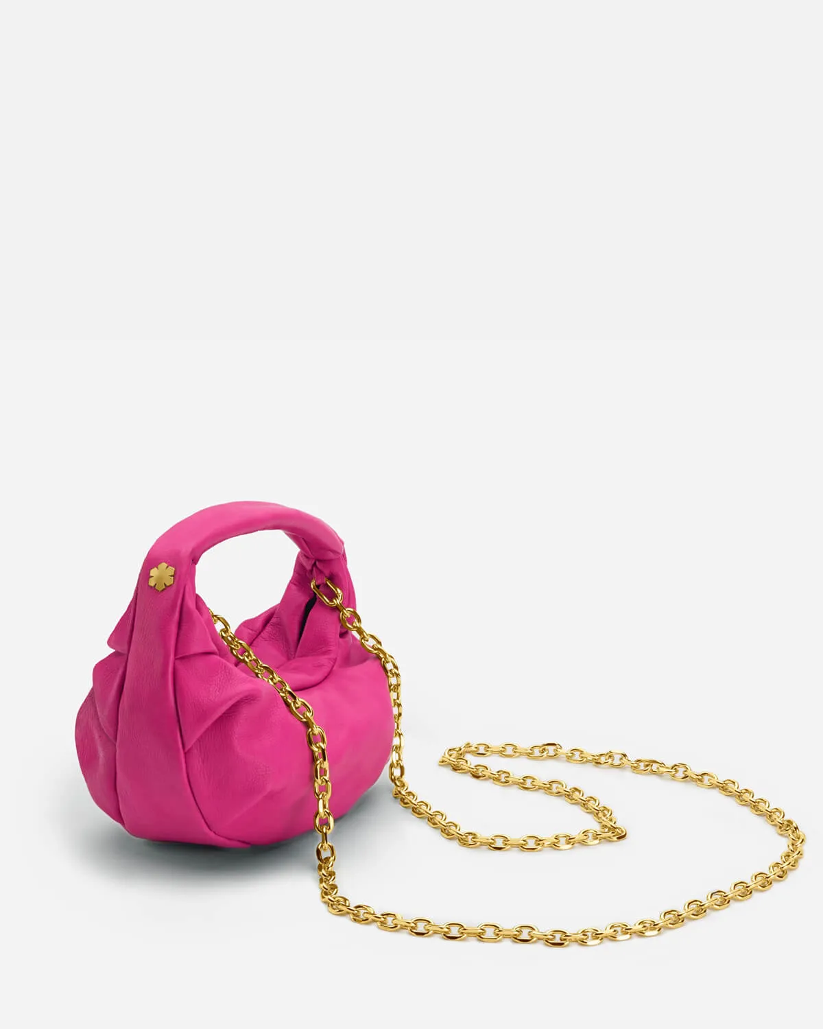SWAN BAG MINI - UPCYCLED LEATHER