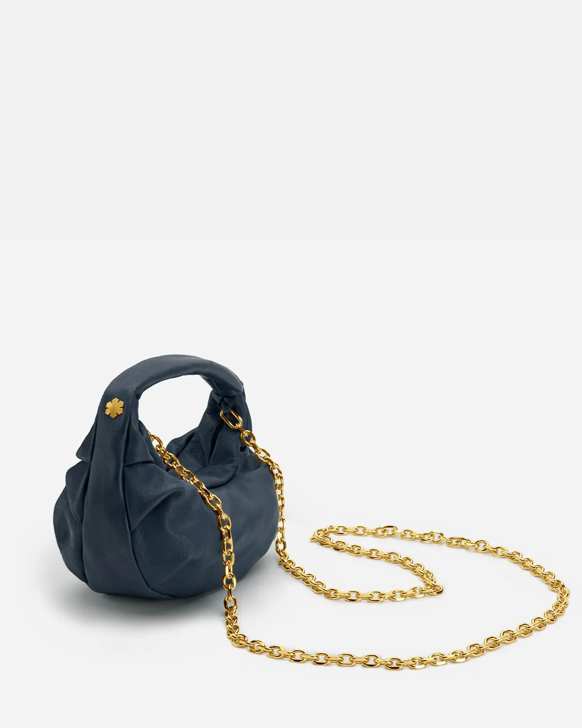 SWAN BAG MINI - UPCYCLED LEATHER