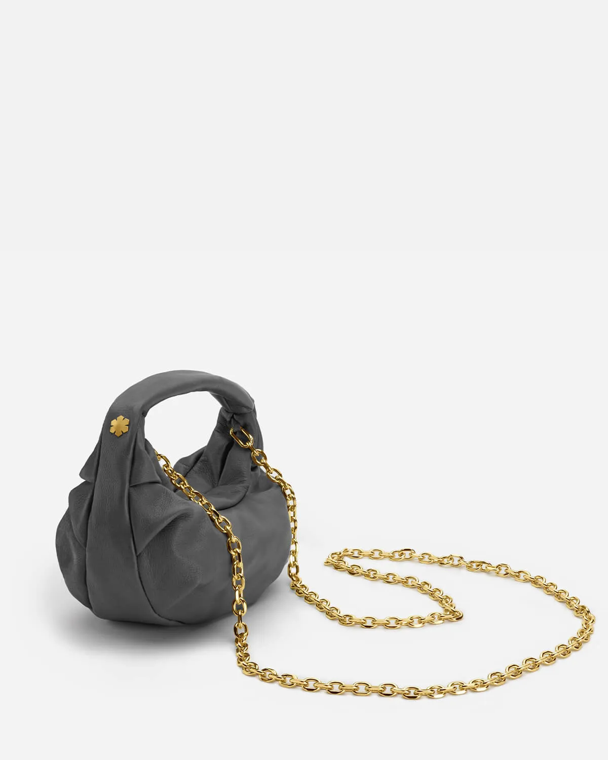SWAN BAG MINI - UPCYCLED LEATHER