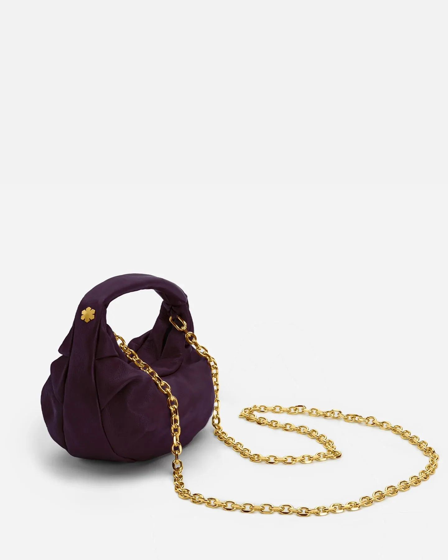 SWAN BAG MINI - UPCYCLED LEATHER