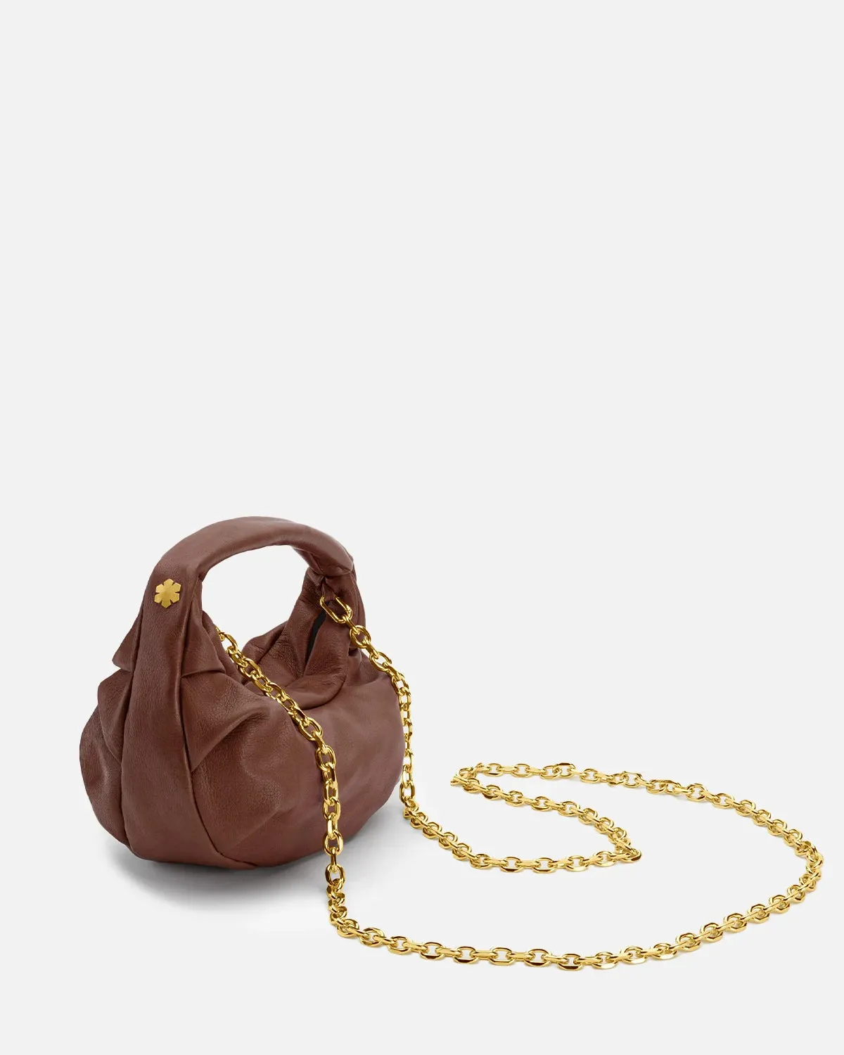 SWAN BAG MINI - UPCYCLED LEATHER