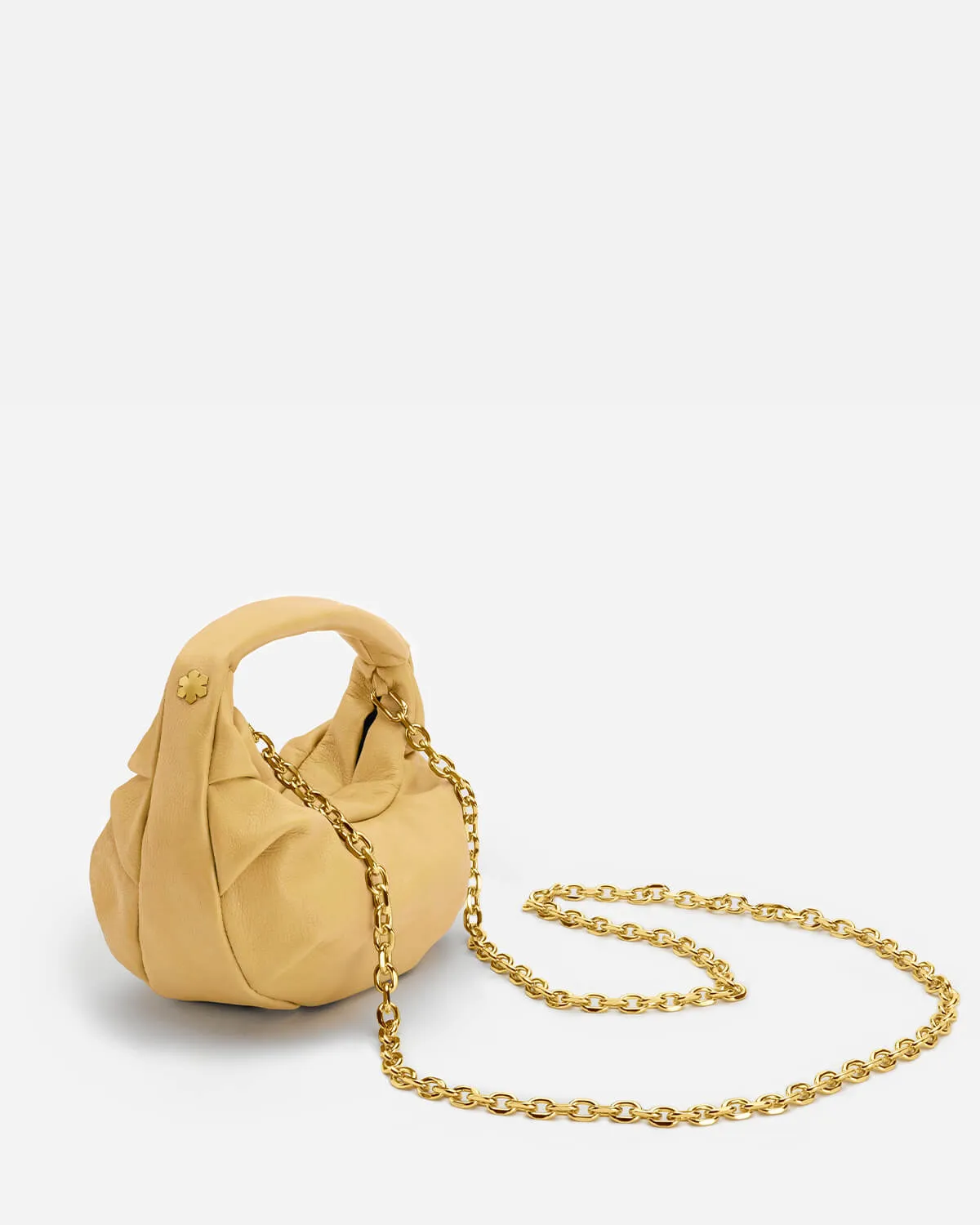 SWAN BAG MINI - UPCYCLED LEATHER