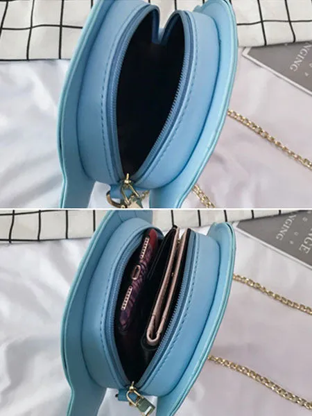 Sweet Lolita Bag Ice Cream Sequin Color PU Lolita Chain Bag