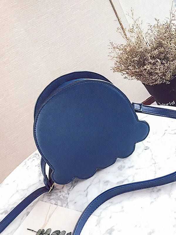 Sweet Lolita Bag Ombre Starlet Bow Pearl PU Lolita Shoulder Bag