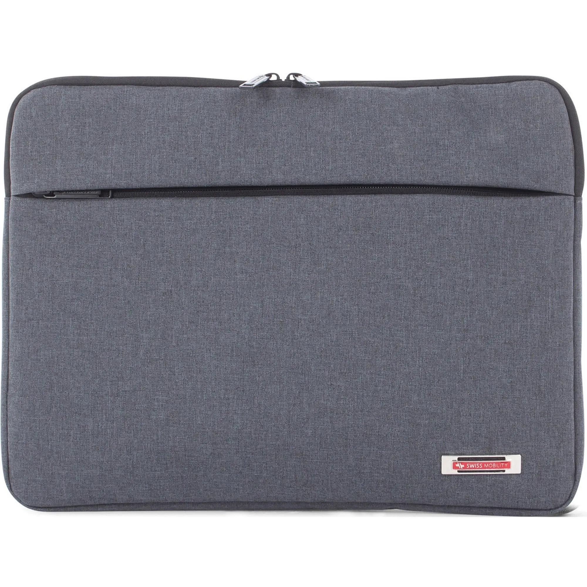Swiss Mobility Carrying Case (Sleeve) for 13.3" Notebook, Tablet - Gray