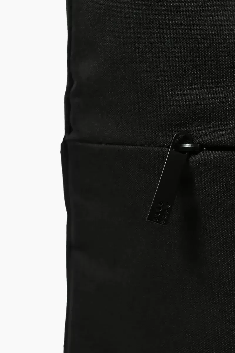 Synthetic Fabric Office Laptop Bags for Men - Black