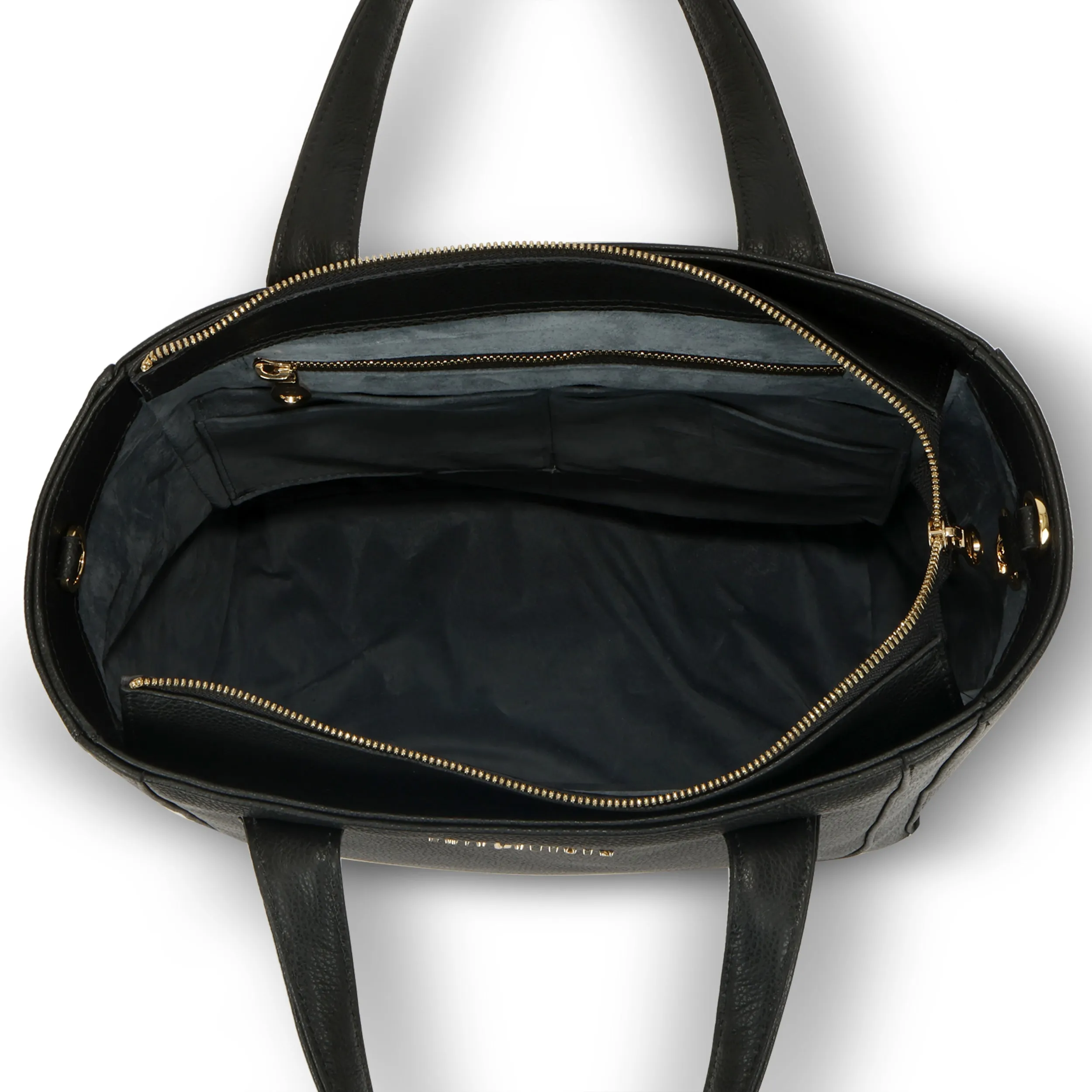 Tall Bucket Tote - Black Pebble