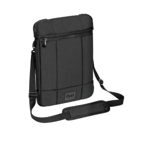 Targus Grid High Impact Vertical Slipcase 12 inch Laptop Bag - Black