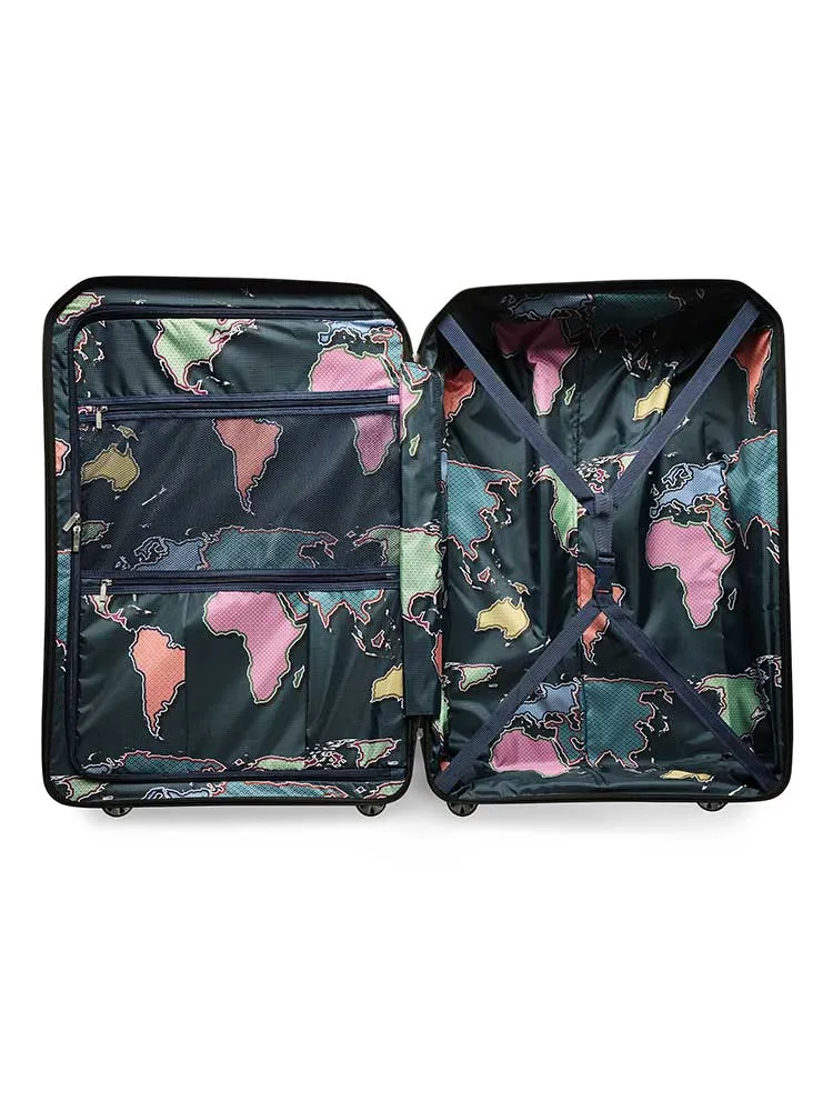 Ted Baker Flying Colours Large 4 Wheel Trolley Case